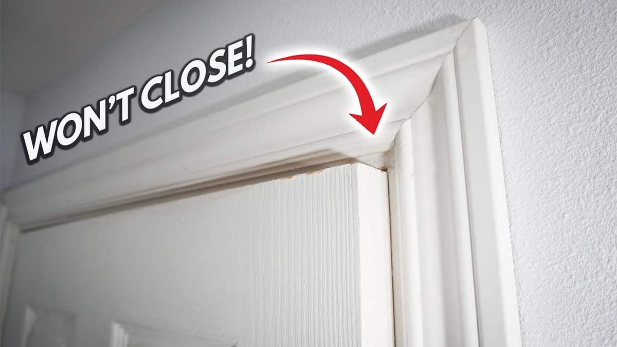 Fix a Damaged Door Frame of a Door