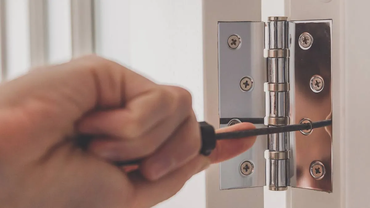 Fix a Loose Hinge of a Door