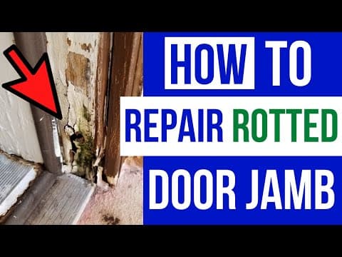 HOW TO REPAIR ROTTED DOOR JAMB