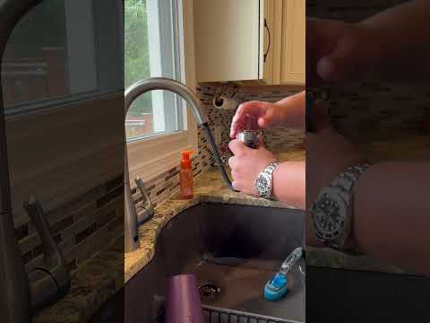 One Simple Trick to Cleaner Water using a Faucet Aerator Key