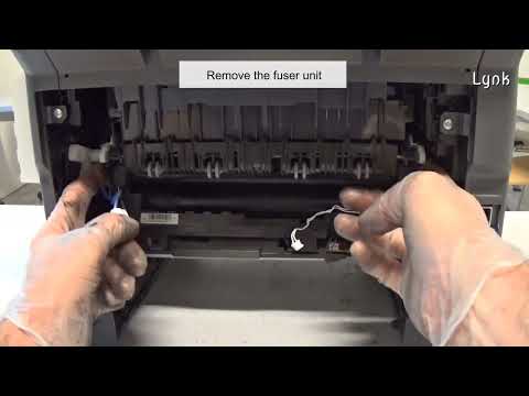 How to Remove and Reinstall the Fuser Unit on Brother MFC-L5700, MFC-L5900 and similar models