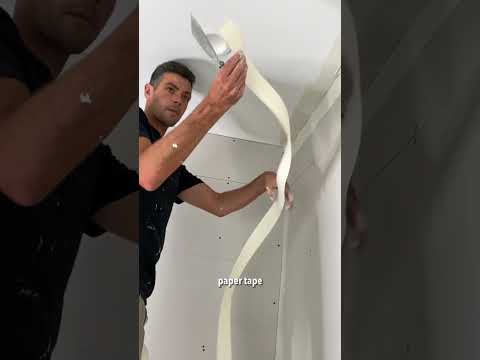 Beginner Drywall Tips! Taping Inside Corners!