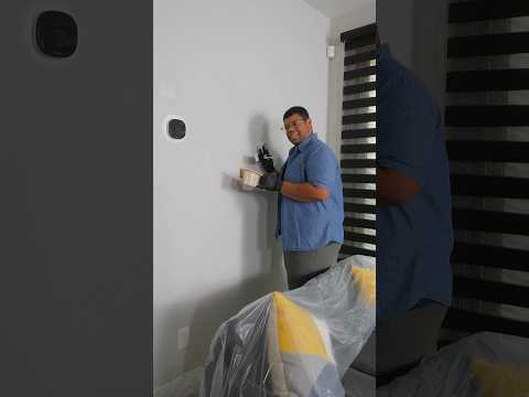How to fix paint chips on your walls #problemsolved #homeimprovement #lifehacks