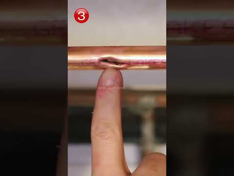 4 Ways to Fix Leaky Copper Pipes, which do you think would be more effective?  #valve #machine #diy