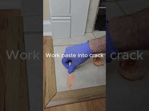Tile crack repair