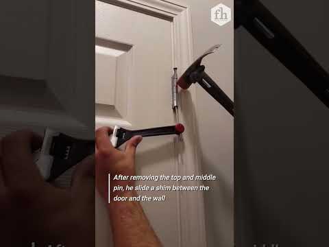 This is a Genius Way to Fix a Sticking Door #Shorts #StickingDoor #DIY #Homeowner #SimpleFixes