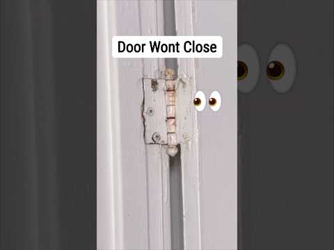 Loose Door Hinge Repair