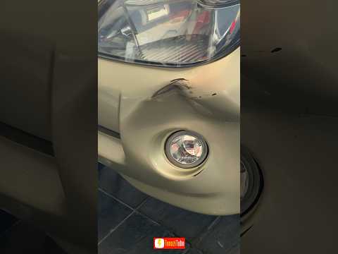 Fix Dented Car Bumper #repair #dent #carbumper